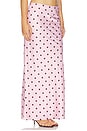 view 2 of 6 Blaine Maxi Skirt in Musk & Choc Polka Dot