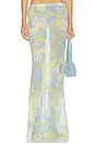 view 1 of 6 FALDA MAXI CYRUS in Lana Green