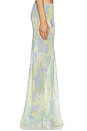 view 3 of 6 FALDA MAXI CYRUS in Lana Green