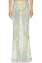 view 4 of 6 FALDA MAXI CYRUS in Lana Green