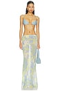 view 5 of 6 FALDA MAXI CYRUS in Lana Green