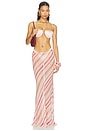 view 5 of 6 JUPE LONGUE CYRUS in Sadie Pink