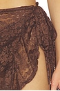 view 6 of 6 FALDA MAXI BRIANA in Chocolate