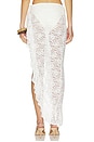 view 4 of 6 FALDA MAXI BRIANA in White