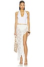 view 5 of 6 FALDA MAXI BRIANA in White