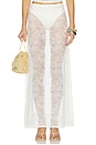 view 1 of 6 FALDA MAXI JENNA in White