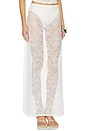 view 2 of 6 FALDA MAXI JENNA in White