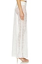 view 3 of 6 FALDA MAXI JENNA in White