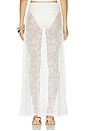 view 4 of 6 FALDA MAXI JENNA in White