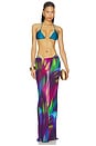 view 5 of 6 FALDA MAXI CYRUS in Tuscan Purple