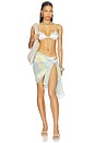 view 5 of 6 Tropez Sarong in Lana Green