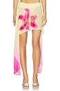 view 2 of 7 JUPE MIDI JULIANA in Pink Lily