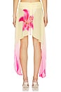 view 5 of 7 JUPE MIDI JULIANA in Pink Lily
