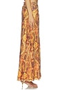 view 3 of 6 Skylar Ruched Maxi Skirt in Magnolia Mango