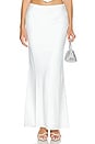 view 1 of 5 FALDA MAXI KALINA in White