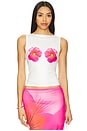 view 1 of 4 Primrose Top in Pink Flower
