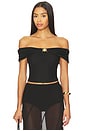 view 1 of 4 Rikki Top in Black