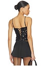view 1 of 6 Nessa Sequin Top in Black