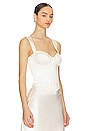 view 2 of 4 Oura Bustier in Ivory