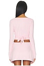 view 5 of 6 Torie Ballet Wrap Top in Ballet Pink