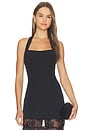 view 1 of 4 Sable Halter Tailored Top in Black