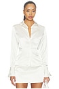 view 2 of 5 Hartley Fitted Collared Shirt in Ivory