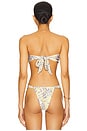 view 3 of 4 Brazil Bikini Top in Sivella Print