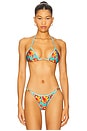 view 1 of 4 Miami Top in Diaz Aqua