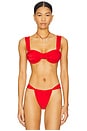 view 1 of 4 Tropez Bikini Top in Red
