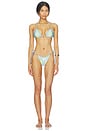 view 4 of 6 BRAGUITA BIKINI ARUBA in Lana Green