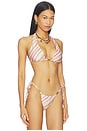 view 2 of 5 TOP BIKINI CUBA in Sadie Pink