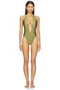 view 1 of 5 MAILLOT DE BAIN 1 PIÈCE SICILY in Olive