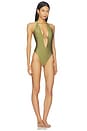 view 2 of 5 MAILLOT DE BAIN 1 PIÈCE SICILY in Olive