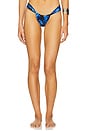 view 1 of 4 Tropez Bikini Bottom in Agave Blue