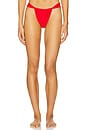 view 1 of 4 Tropez Bikini Bottom in Red