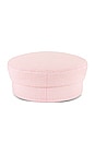 view 3 of 3 Monogram-embellished Baker Boy Cap in Light Pink