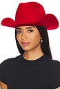 view 1 of 3 Cowboy Hat in Red