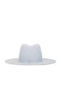 view 3 of 3 Fedora Hat in Blue