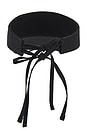 view 3 of 4 Bow Tie Visor in Black