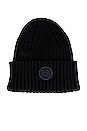 view 3 of 3 Monogram Embellished Beanie in Black