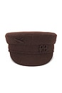 view 1 of 2 Baker Boy Cap in Brown