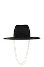 view 1 of 4 Fedora Hat in Black
