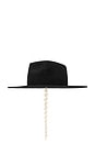view 4 of 4 Fedora Hat in Black