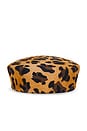 view 2 of 4 Wool Felt Pillbox Hat in Leopard