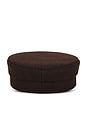 view 2 of 3 Wool Blend Baker Boy Cap in Brown