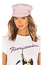 view 1 of 3 Baker Boy Cap in Pink