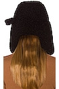 view 2 of 3 CHAPEAU USHANKA in Black