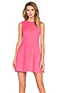 view 1 of 4 Fit and Flare Dress in Fuchsia in Fuschia