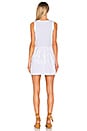 view 3 of 4 Fit & Flare Mini Dress in White