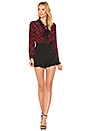 view 4 of 5 Heart Print Shirt in Black